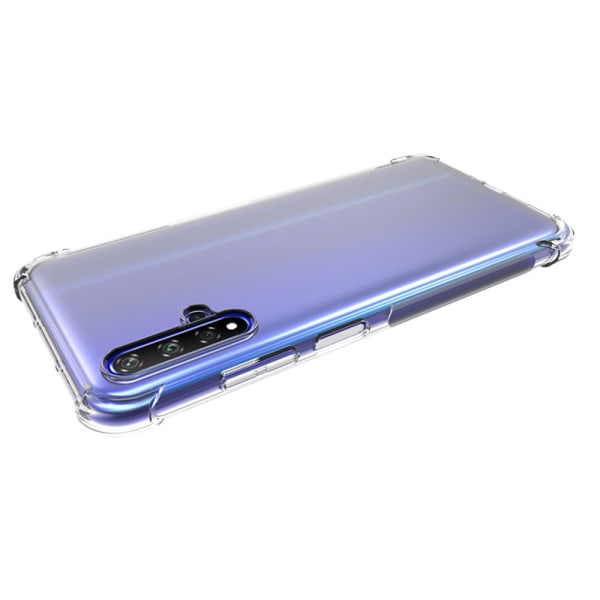 Huawei Nova 5T - Beskyttelsesetui FLOVEME Transparent/Genomskinlig