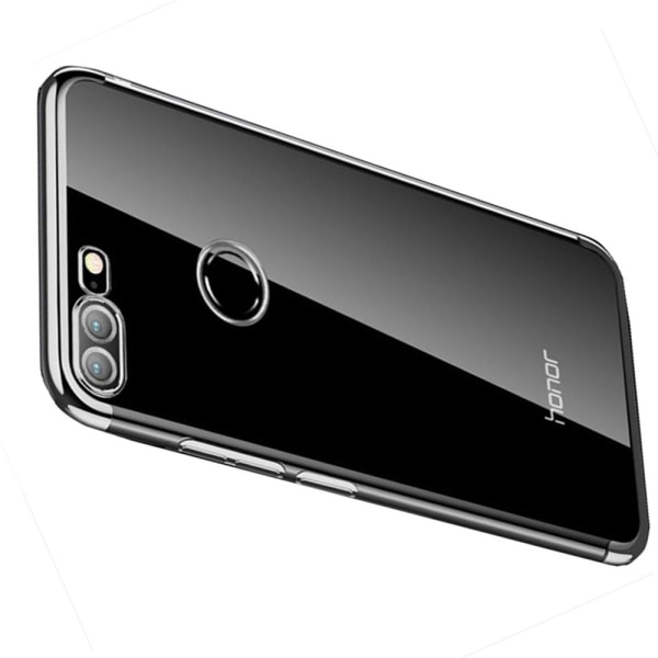 Huawei Honor 9 Lite - Eksklusivt Silikonetui fra Floveme Silver