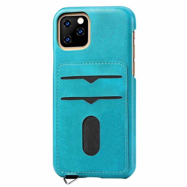 Beskyttende deksel med kortlomme - iPhone 11 Pro Max Svart