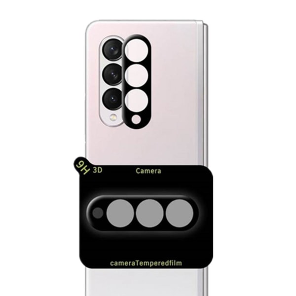 3-PACK Kameralinsskydd 2.5D HD Samsung Galaxy Z Fold 3 Transparent/Genomskinlig