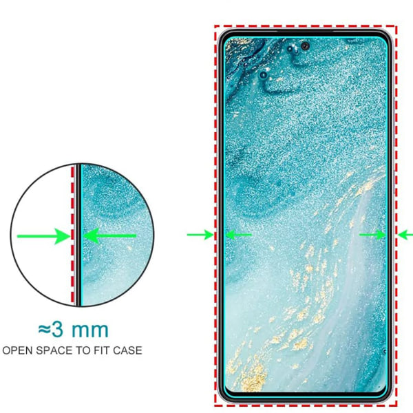 3-PAKK Galaxy A53 5G skjermbeskytter HD 0,3 mm Transparent