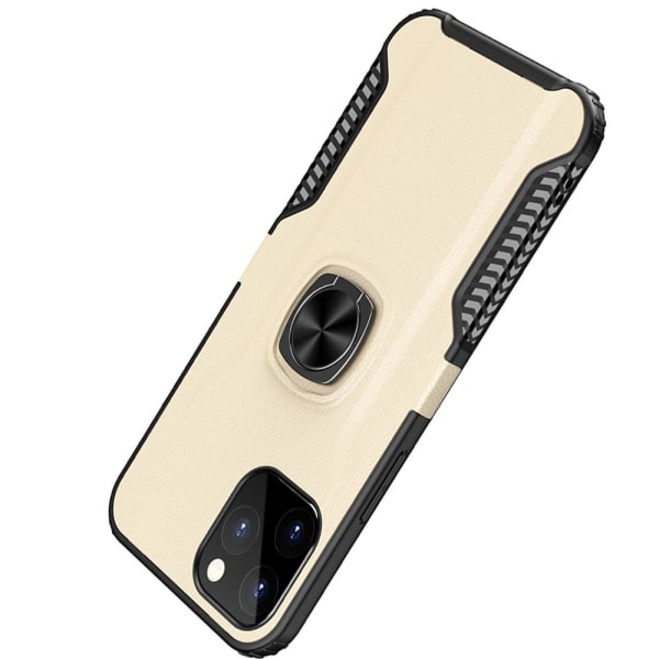 Glatt deksel med ringholder - iPhone 12 Pro Max Roséguld