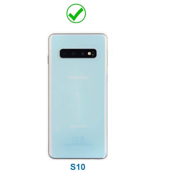 Samsung Galaxy S10 Reservdel Dubbla SIM-kortshållare Svart