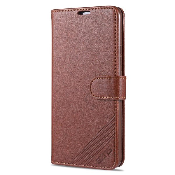 Praktiskt AZNS Plånboksfodral - Xiaomi Mi 11 Brun