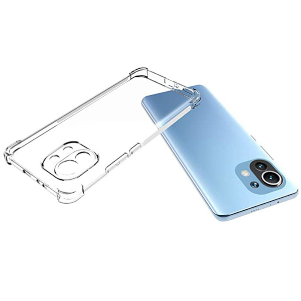 Stilrent Stötdämpande Skal - Xiaomi Mi 11 Rosa/Lila