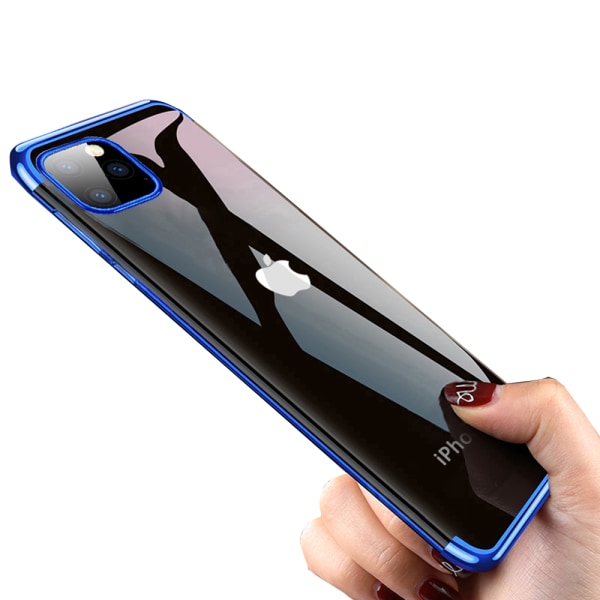iPhone 11 Pro Max - Elegant Smidigt Silikonskal Blå