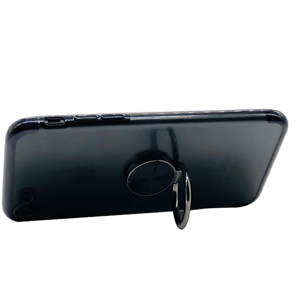 St�td�mpande Silikonskal med Ringh�llare - iPhone 7 Guld