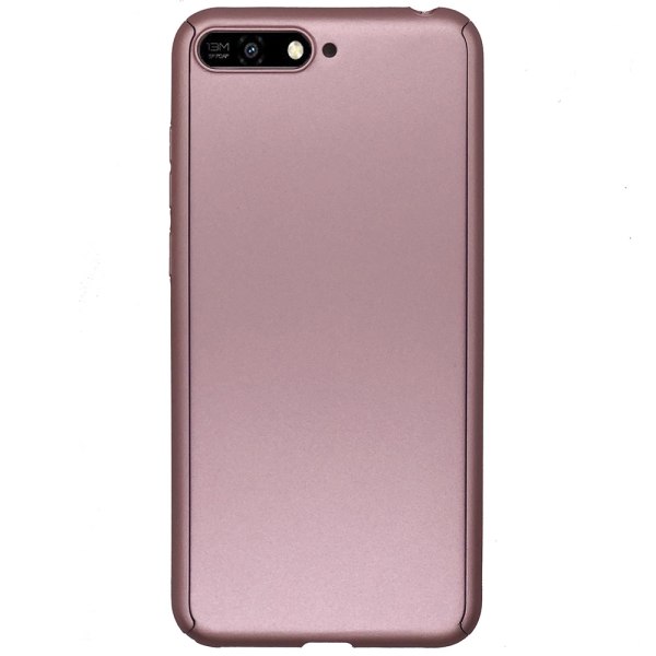 Huawei Y6 2018 - Beskyttende dobbeltsidet cover Guld