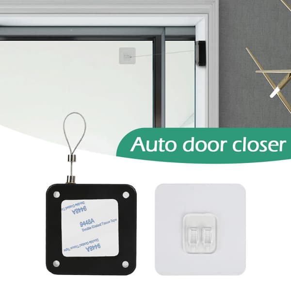 Smidig Effektfull Automatiskt Dörrstängare Vit 800g