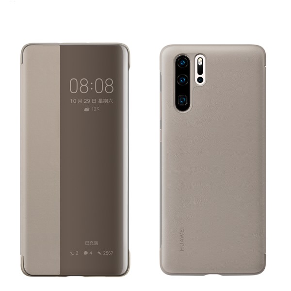 Huawei P30 Pro - Exklusivt Smart View Fodral (NKOBEE) Guld