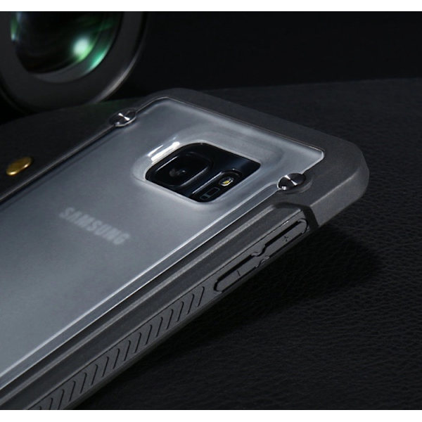 Samsung Galaxy S7 Edge - NANO-HYBRID-Stötdämpande skal Blå