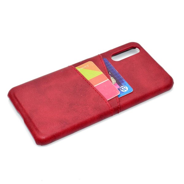 Samsung Galaxy A50 - kansi korttitelineellä (SUTENI) Röd