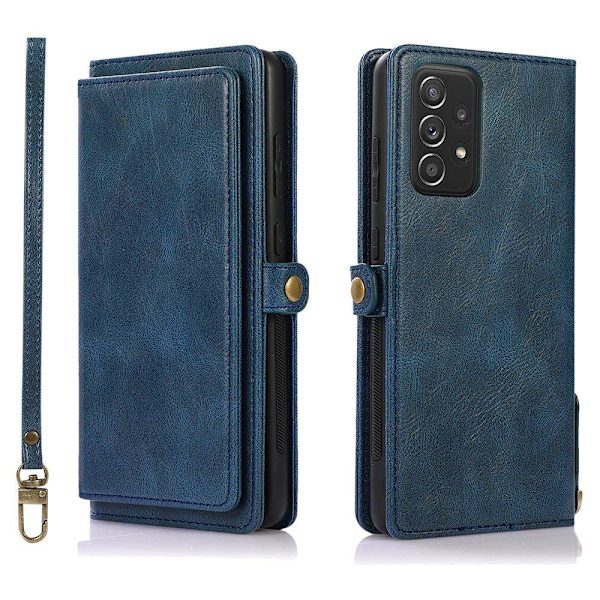 Smooth Stilfuld 2-1 Wallet cover - Samsung Galaxy A52 Brun