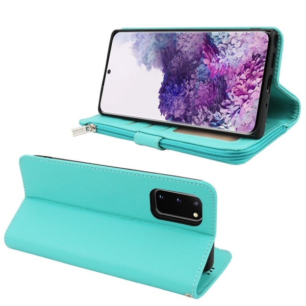 Stilig lommebokdeksel - Samsung Galaxy S20 FE Grön