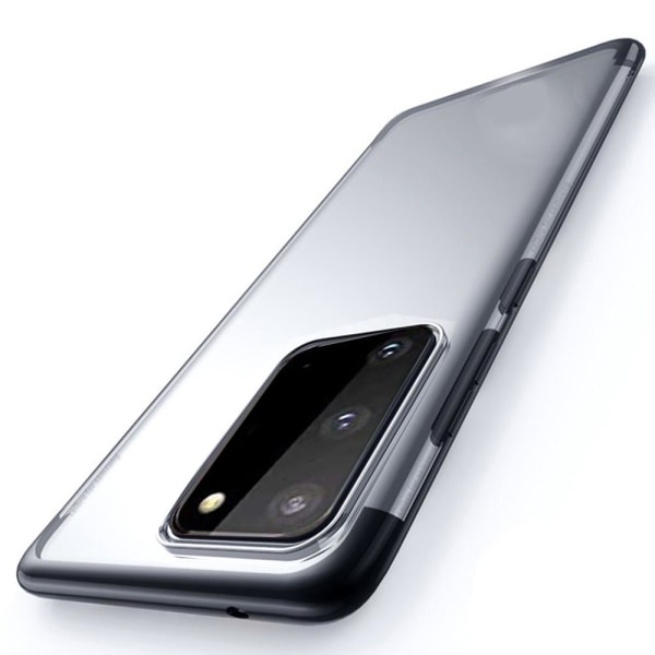 Tyylikäs Floveme-silikonisuoja - Samsung Galaxy A02S Blå