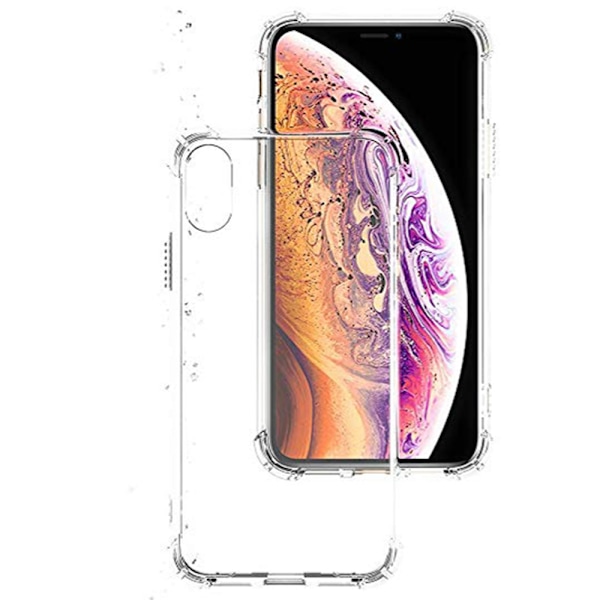 iPhone XR - Elegant og robust cover Blå/Rosa