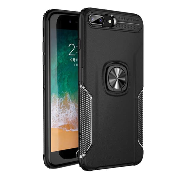iPhone SE 2020 - Elegant Skal med Kickstand (LEMAN) Marinblå Marinblå