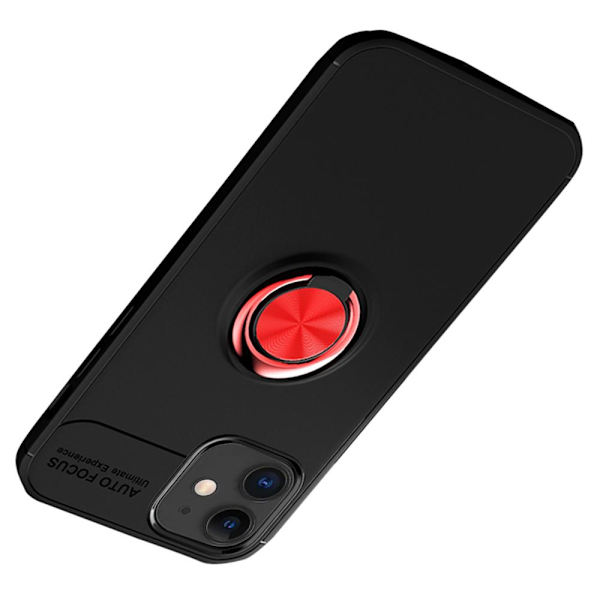 Stilsäkert Skyddsskal med Ringhållare - iPhone 12 Blå