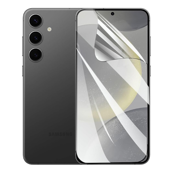 Samsung Galaxy S25 - Kristallklart hydrogel-skydd Transparent