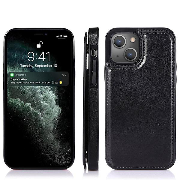 Elegantti ja käytännöllinen kuori korttipaikalla - iPhone 13 Vit