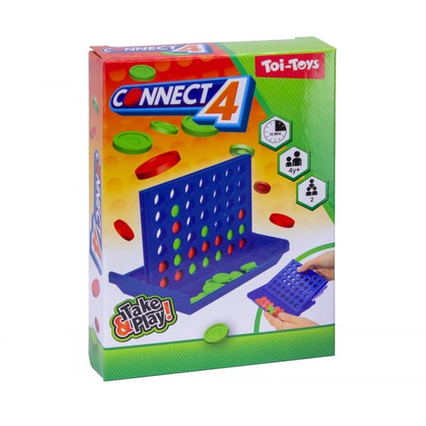 Connect Travel Game - 4 i Rad för Resan