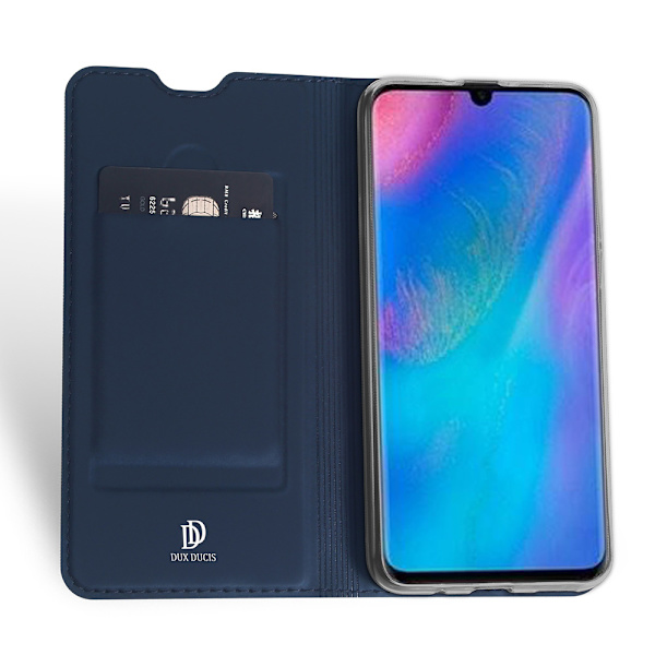 Elegant Smart Plånboksfodral (Dux Ducis) - Huawei P30 Lite Guld