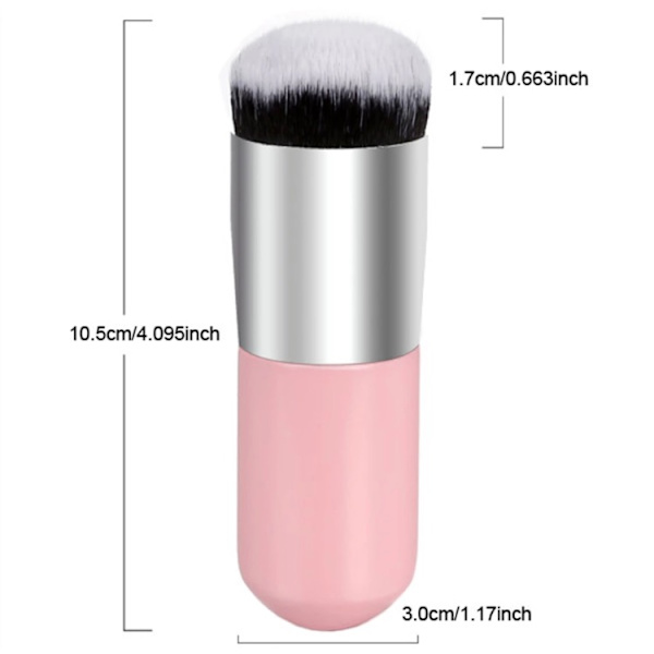 Originalbørste fra KABUKI-MINERALS (Foundation) Rosa