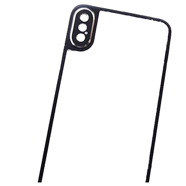 MyGuard Skydd för Baksida samt Kamera till iPhone XS (Aluminium) Svart