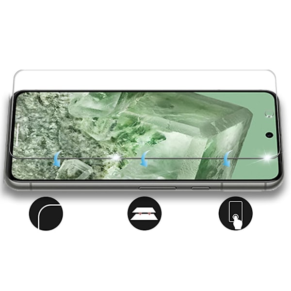 Perfekt Passform: Google Pixel 8 Hydrogel Skärmskydd