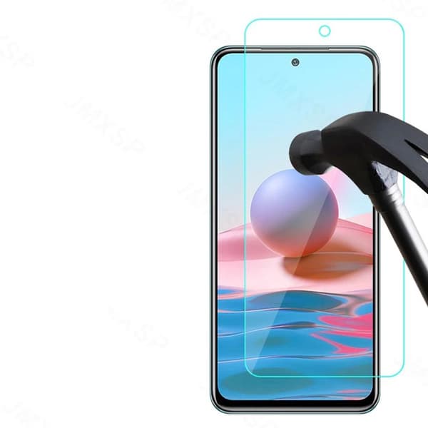 2-PACK Redmi Note 10S Standard Skärmskydd HD 0,3mm Transparent