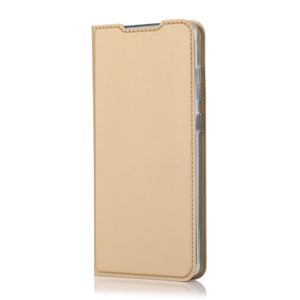 Stilrent Smidigt Plånboksfodral - Samsung Galaxy S20 Guld