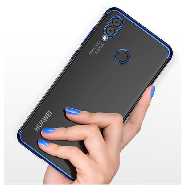 Huawei P20 Lite - Extra Tunt Silikonskal (FLOVEME) Silver