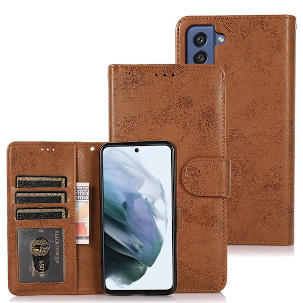 Smart Plånboksfodral (Skalfunktion) - Samsung Galaxy S21 FE Svart