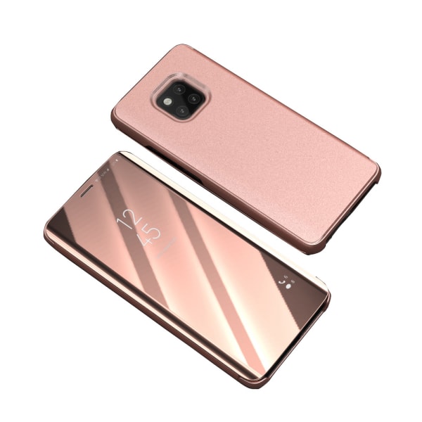 Huawei Mate 20 Pro - Tyylikäs suojaava Leman-kotelo Silver