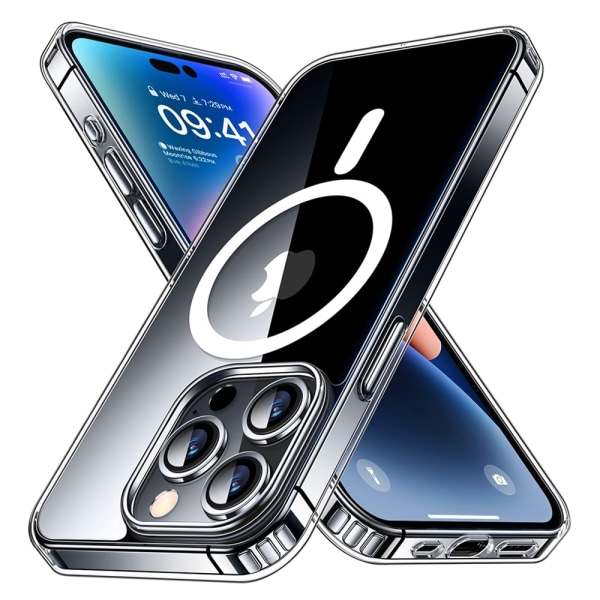 iPhone 15 Pro Max - Støtsikkert, beskyttende magnetisk deksel