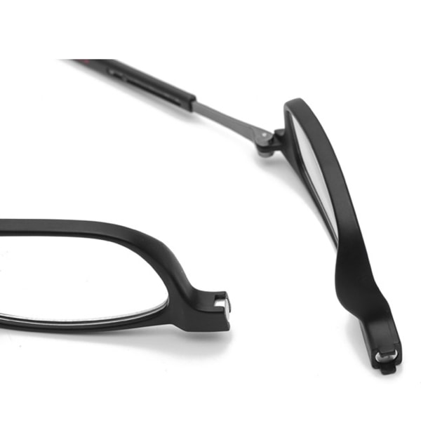 Magneettiset lukulasit joustavalla silmälasinarulla Brun / Svart +3