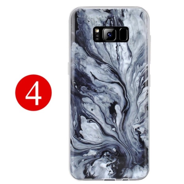 Galaxy s8 - NKOBEEN marmorikuvioinen kännykän kansi 3