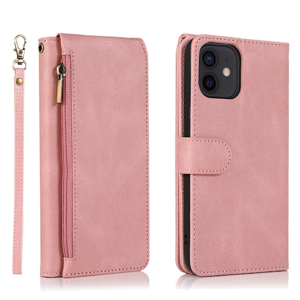 Plånboksfodral 8-Kort  - iPhone 12 Svart