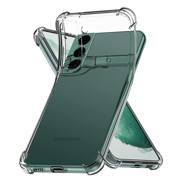 Beskyttende Floveme Silikone Cover - Samsung Galaxy S22 Rosa/Lila