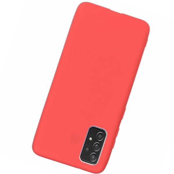 Tyylikäs NKOBE-silikoninen suojus - Samsung Galaxy A32 Röd