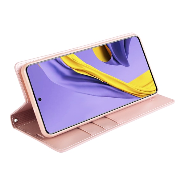 Smidigt Plånboksfodral HANMAN - Samsung Galaxy A41 Svart