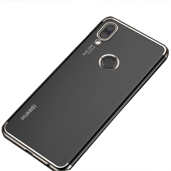 Huawei Honor Play - Silikonikotelo Silver