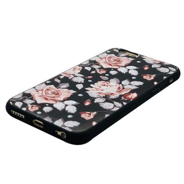 iPhone 6/6S Plus - Skyddande Blomsterskal 4
