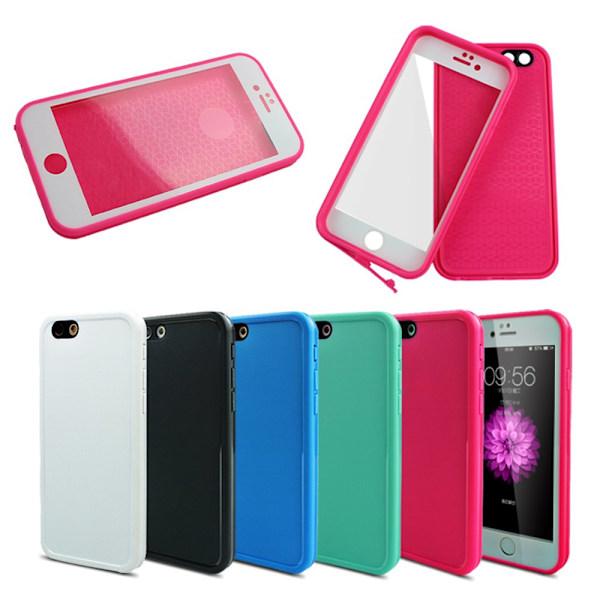 Fodral i Vattentät modell (AQUA-ORGANIC) för iPhone 8 Plus Blå