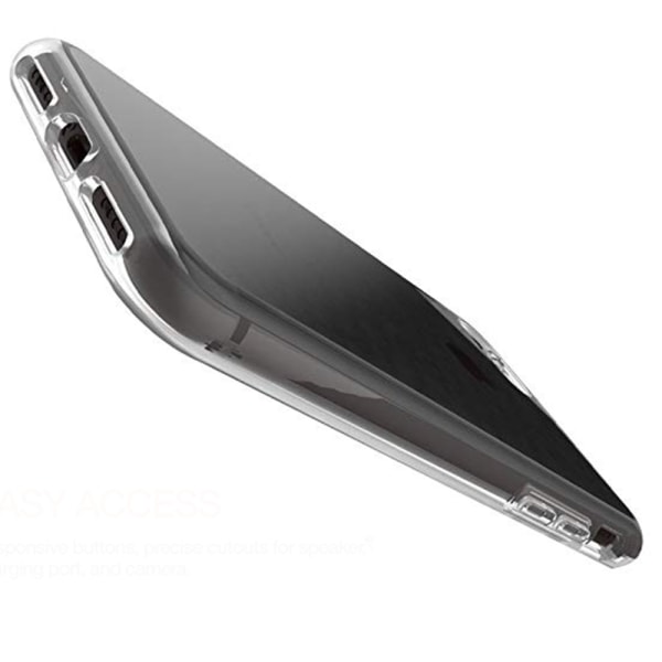 Skyddande FLOVEME Silikonskal - iPhone SE 2020 Transparent/Genomskinlig