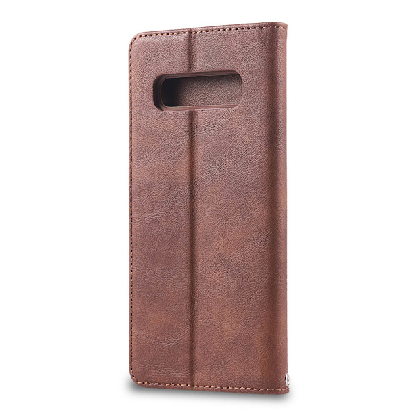 Samsung Galaxy S10 - Stilsäkert Smart Plånboksfodral Röd