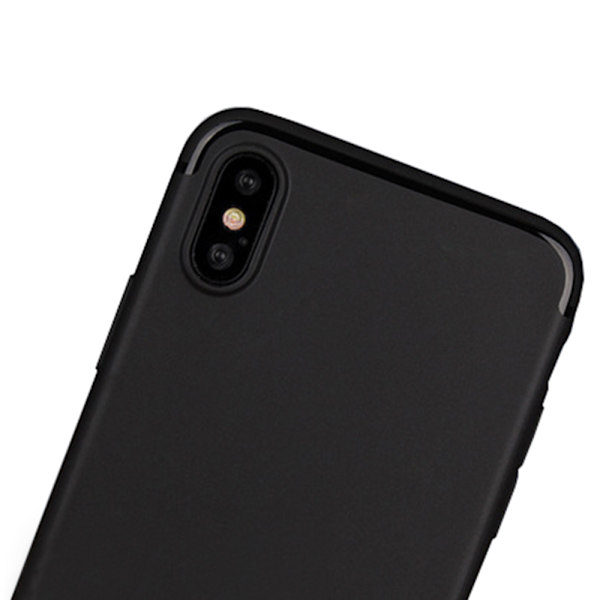 iPhone XS Max - Silikonskal i Matt-design Frostad