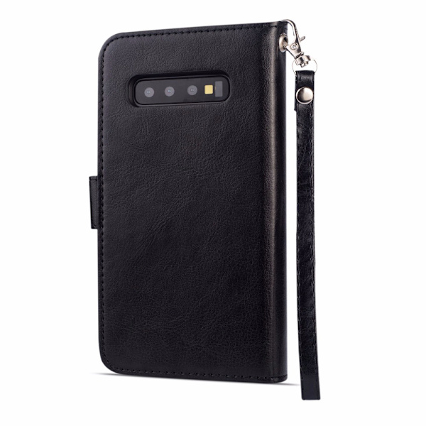 Samsung Galaxy S10E - Elegant Smart 9-Korts Plånboksfodral Turkos