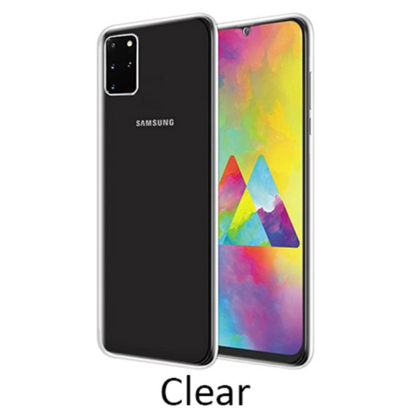 Iskunkestävä kaksinkertainen suojakuori - Samsung Galaxy S20 Plus Transparent/Genomskinlig
