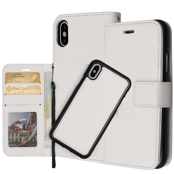 FLOVEME iPhone X/XS pungetui Vit